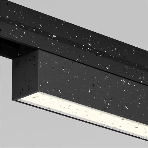 Уличный трековый светильник Basis Exility IP 3000К 12Вт 120° черный (Черный) - фото 3