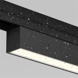 Уличный трековый светильник Базис / Basis Exility IP 3000К 12Вт 120° черный (Черный) O-TR02-1-S-12WB3K