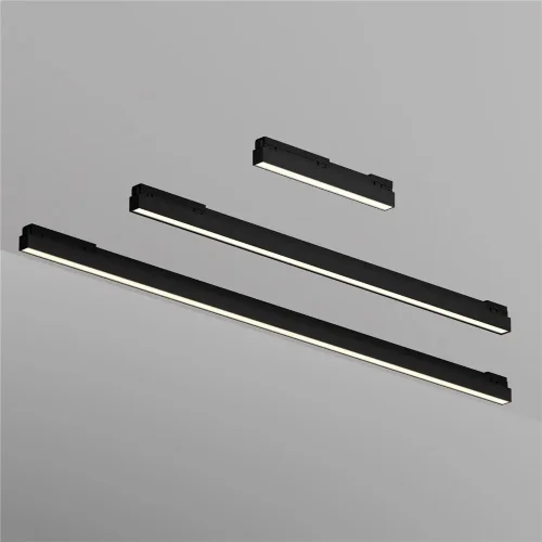 Уличный трековый светильник Базис / Basis Exility IP 3000К 12Вт 120° черный (Черный) O-TR02-1-S-12WB3K - фото 7