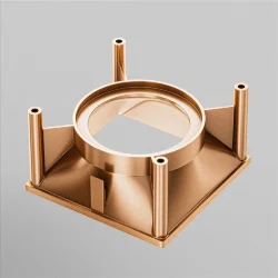 Декоративная рамка-отражатель для накладных светильников серии Alfa LED (Матовое Золото)