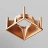 Декоративная рамка-отражатель для накладных светильников серии Альфа / Alfa LED (Матовое Золото) C065-01MG - фото 3