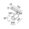 Трековый светильник Фокус / Focus Led Exility 2700-6000K 5Вт 24° Dim Smart (Белый) TR032-4-5W3K-S-DS-W - фото 3