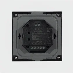 Сенсорная панель T4 Black IC61 (12-24V, 4x3A, 4x(36-72W) RGBW, RF 2.4GHz)