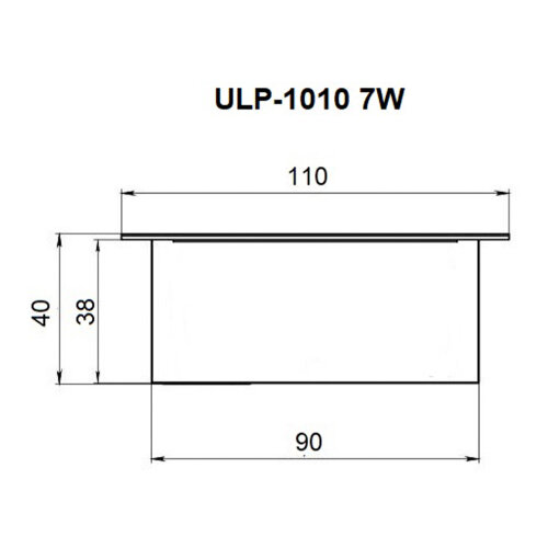 ULP-1010 7W-4000К IP40 GRILYATO WHITE Светильник светодиодный потолочный встраиваемый, Белый свет 4000K, 868Лм, Для ячеек 100x100мм, Корпус белый, В комплекте с и-п - фото 7