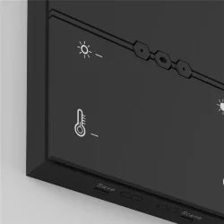 Беспроводная панель управления освещением Комбинированная (MIX) (Черный) DRC034-8-B