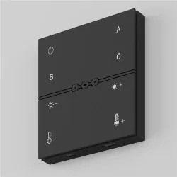 Беспроводная панель управления освещением Комбинированная (MIX) (Черный) DRC034-8-B