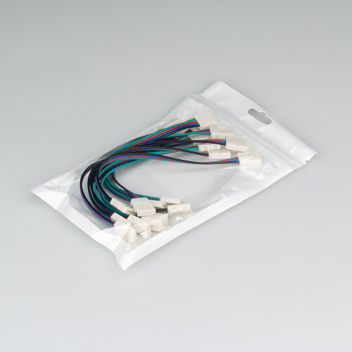 Коннектор выводной FIX-RGB-10mm-150mm-X2 (4-pin) (Arlight) - фото 4