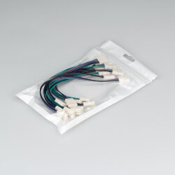 Коннектор выводной FIX-RGB-10mm-150mm-Х2 (4-pin) (Arlight) 023955