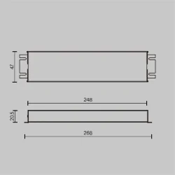 Источник напряжения Triac 24В 100Вт IP 67 (Серебро)