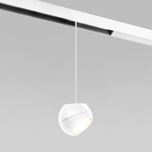 Slim Magnetic Трековый светильник 12W 4200K Lars белый - фото 1