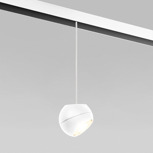 Трековый светильник 12&nbsp;Вт 4200K Lars белый Slim Magnetic - фото 1