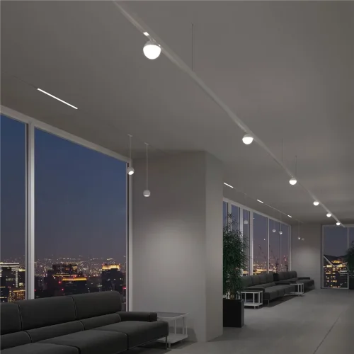 Slim Magnetic Трековый светильник 12W 4200K Lars белый 85033/01 85033/01 - фото 5