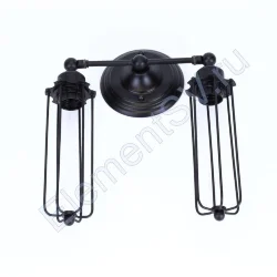 Настенный светильник PT681 DHL12 (220V, 2хE27, лофт)