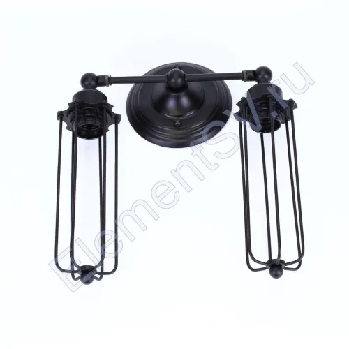 Настенный светильник PT681 DHL12 (220V, 2хE27, лофт) - фото 2.