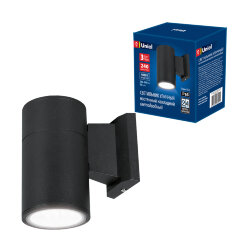 ULU-S21A-3W-4000K IP65 BLACK Светильник светодиодный уличный, Архитектурный накладной, Белый свет 4000K, Корпус черный.