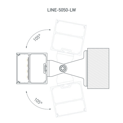 Профиль SL-LINE-5050-LW-2000 ANOD GOLD (Arlight, Алюминий) 039982 - фото 5