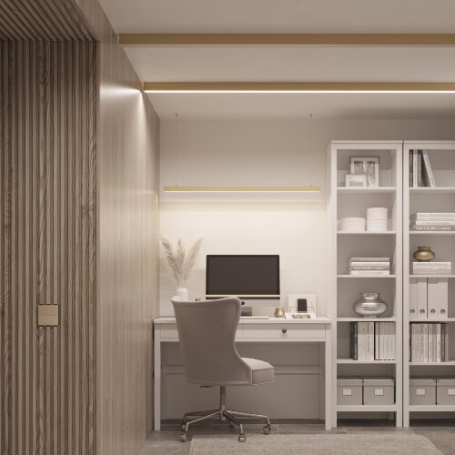Профиль SL-LINE-5050-LW-2000 ANOD GOLD (Arlight, Алюминий) 039982 - фото 4