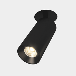 'Крепление сменное М1 для светильников VILLY, поворотное встраиваемое в гипсокартон, цвет Черный, VL-M1-BL 003413