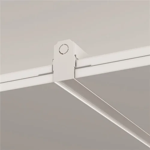 Шинопровод 1 м Exility встраиваемый под ГКЛ 12,5мм, белый (Белый) TRX034-421.12W - фото 3