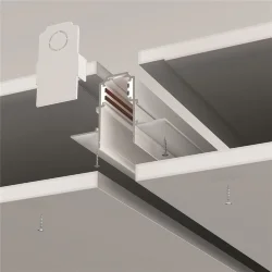 Шинопровод 1 м Exility встраиваемый под ГКЛ 12,5мм, белый (Белый) TRX034-421.12W