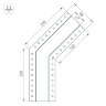 Угол SL-LINIA45-FANTOM-135 (Arlight, Металл) - фото 4