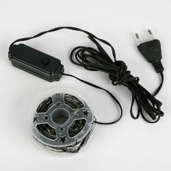 ULD-S3000-300-DGA MULTI IP20 DEW Гирлянда светодиодная Роса, 30м, 300 светодиодов, Разноцветный свет, Провод зеленый