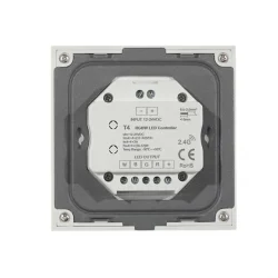 Сенсорная панель T4 White IC60 (12-24V, 4x3A, 4x(36-72W), RGBW, RF 2.4GHz)