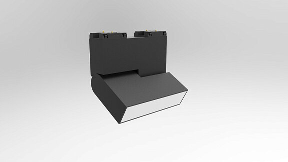 Светильник для трека SY черный, 10 Вт, 3000K, SY-601254F-10-BL-WW. Фото 2