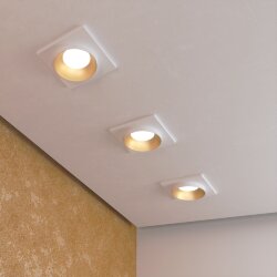 Встраиваемый точечный светильник 116 MR16 золото/белый (053346)