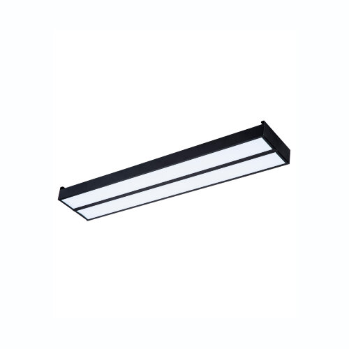 ULO-K15A 2x16W-4000K-L50 IP44 BLACK Светильник линейный светодиодный подвесной, Белый свет 4000К, Алюминий, Цвет черный, TM Uniel - фото 1