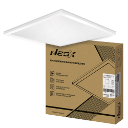 Панель светодиодная универсальная ДВО-02 5040-ОПАЛ 50Вт 4000К IP40 595х595х22мм NEOX