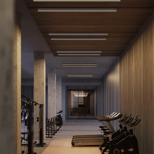 Линейный светильник накладной 3000K 35x35 40 Вт (Черный, 2 м) LL311015 (Черный) LL311015 - фото 16