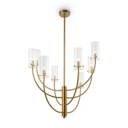 Подвесной светильник Arco G9х8 (Латунь)