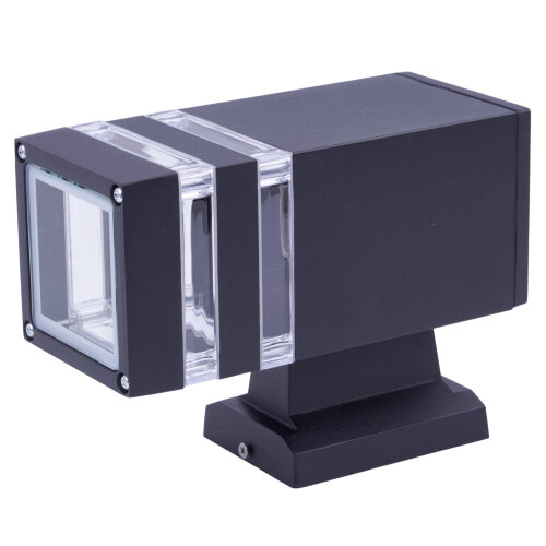 UUL-S23A 60W-E27 IP65 BLACK Светильник уличный, под лампу Е27, Архитектурный накладной, Корпус черный, TM Uniel - фото 2