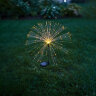 USL-S-837-PT900 FIREWORK Садовый светильник на солнечной батарее Фейерверк, 150 светодиодов, Теплый белый свет, 1xAА Ni-Mh аккумулятор в-к, IP44, TM Uniel - фото 7