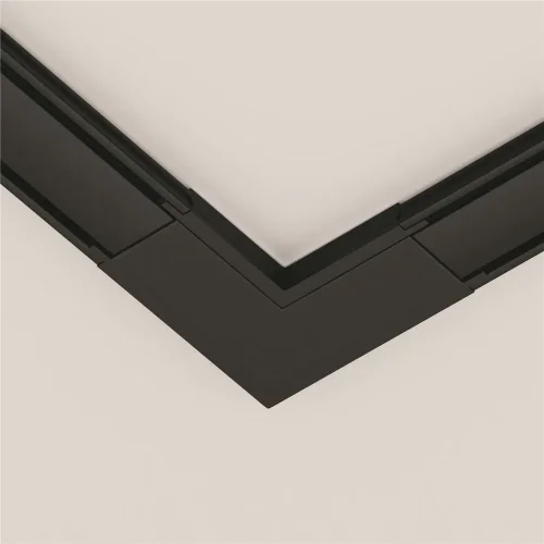 Конектор питания угловой Radity черный (Черный) - фото 2