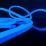Светодиодный гибкий неон 220&nbsp;В 9.6&nbsp;Вт/м 144 Led/м 2835 IP67, круглый синий, 50 м - Фото 5