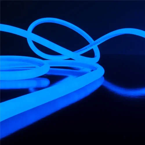 Светодиодный гибкий неон 220 В 9.6 Вт/м 144 Led/м 2835 IP67, круглый синий, 50 м Гибкий неон 220V 9,6W 144Led 2835 IP67 круглый синий, 50 м - фото 5