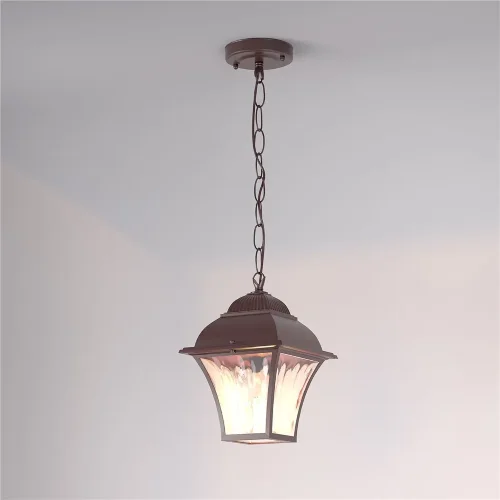 Уличный подвесной светильник Apus H шоколад IP33 GL 1009H - фото 2