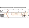 Драйвер для светодиодов OT FIT 60/220-240/350 D CS L | 18-61W 90-175V | DIP-переключатель 100-350mA | - OSRAM. Фото 4