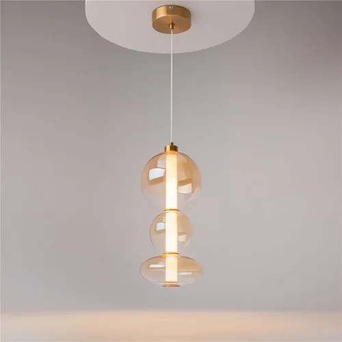 Подвесной светильник Futuro 3000К 24Вт (Латунь) - фото 6