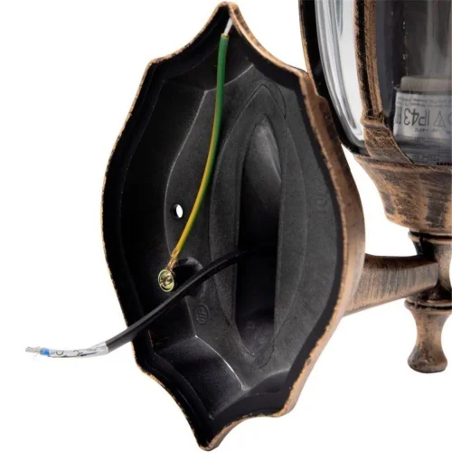 Светильник 4502 (НБУ 60Вт) 60Вт E27 IP43 улично-садовый бронза Camelion 10530 - фото 8