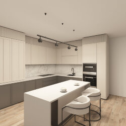 Трековый светильник IP 20, 15 Вт, GU10, черный, алюминий, Denkirs DK6070-BK