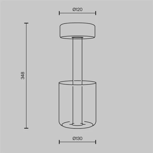 Аккумуляторный светильник AI Collaboration 2200-4000К 3Вт (Прозрачный) - фото 15