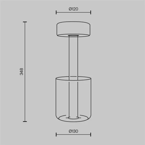 Аккумуляторный светильник AI Collaboration 2200-4000К 3Вт (Прозрачный) - фото 8