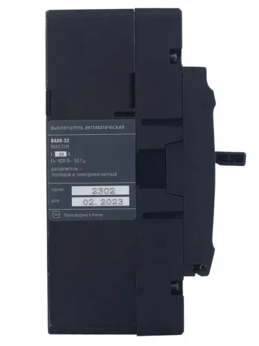 Выключатель автоматический 3п 63А 25кА ВА88-32 MASTER IEK SVA10-3-0063-02 - фото 5