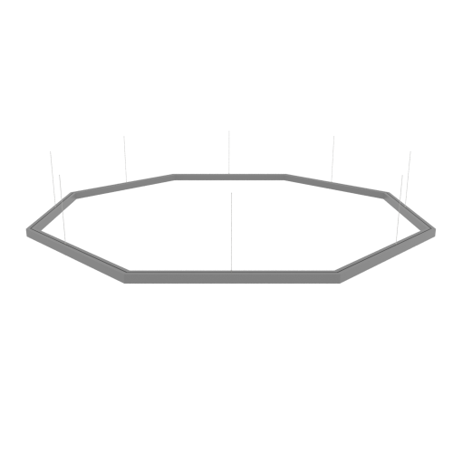Светильник WOLTA PRO КОНТУР ОКТА ДСО03-288-601-5К-С Матовый - фото 3.