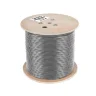 Кабель витая пара SF/UTP 4х2х24AWG(0.52мм) кат.5E PVC indoor Fluke tested 305м (м) PRO TOKOV ELECTRIC TKP-C06-SF/UTP-42-5E-305 - фото 2