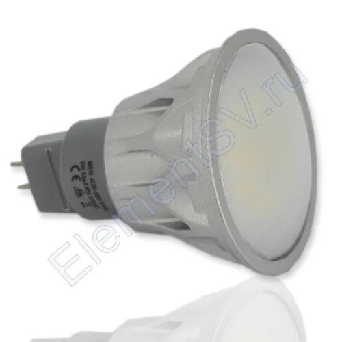 Светодиодная лампа IC-MR16 (6W, 220V, Warm White) - фото.
