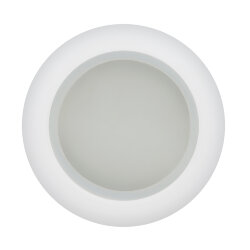 DLS-A201 GU5.3 IP44 WHITE Светильник декоративный встраиваемый, серия Arno, Без лампы, цоколь GU5.3, Металл, Белый